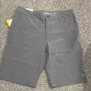 Hang Ten Men's Gray Hybrid Shorts